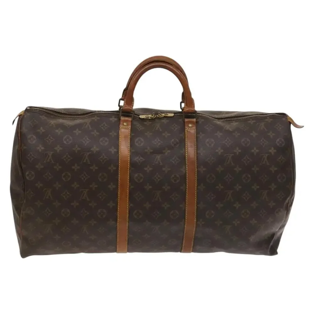 LOUIS VUITTON Monogram Keepall 60 Boston Bag M41422